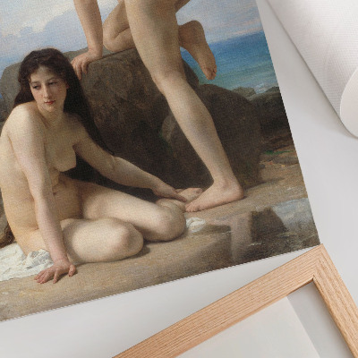 Art print Bathing Women by William Adolphe Bouguereau