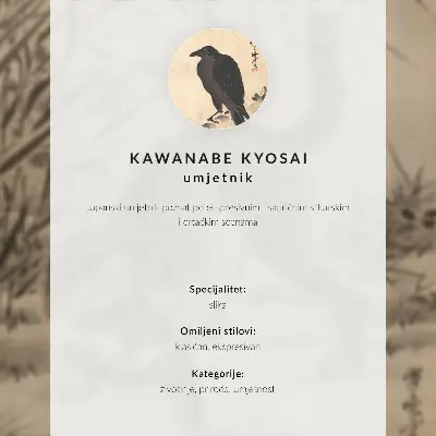 Cat Catching a Frog by Kawanabe Kyosai premium wall art