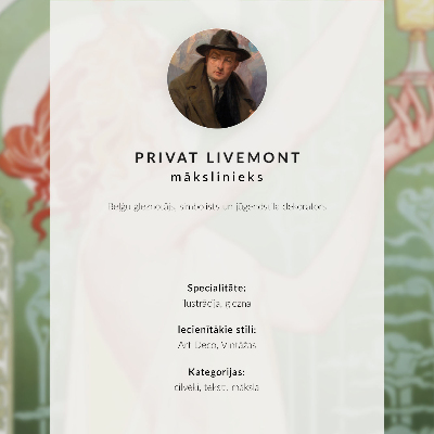 Art print Privat Livemont (1896) chromolithograph by Absinthe Robette