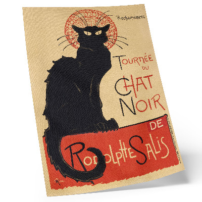 Tournée du Chat Noir (1896) by Théophile Alexandre Steinlen premium wall art