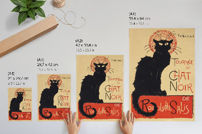 Premium wall art Tournée du Chat Noir (1896) by Théophile Alexandre Steinlen