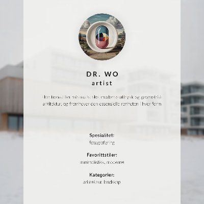 Poster Wooden cottage by the water, symmetry, minimalism