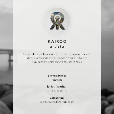 Poster fjords, mountains, and a town featuring peace and harmony