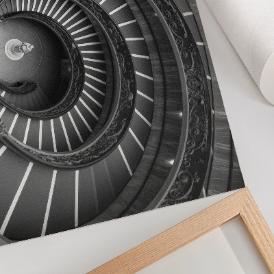 Photo canvas Spiral staircase architecture elegance