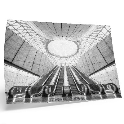 Decorative canvas print Minimalist interior futuristic architecture