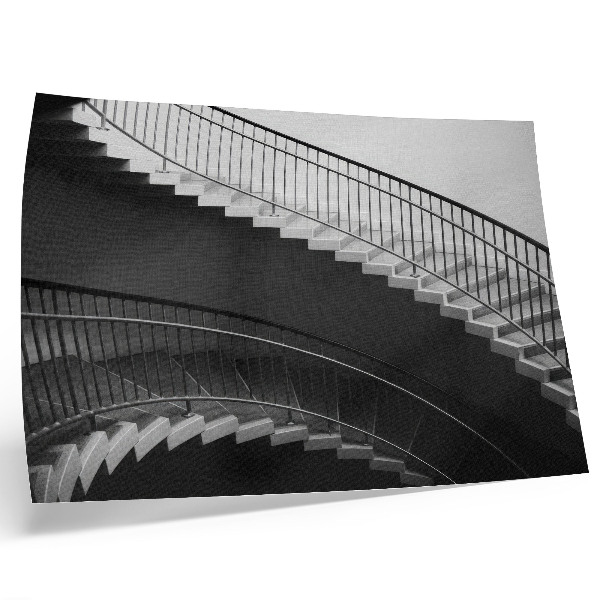 Photo canvas Black and white elegance, modern forms