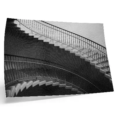 Photo canvas black and white elegance with modern forms