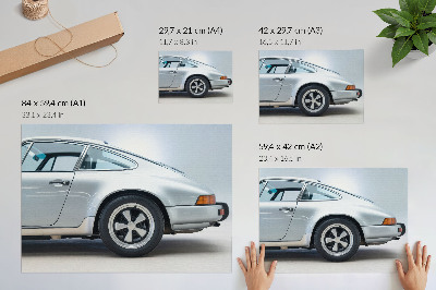 Poster Classic sports car elegant style chic