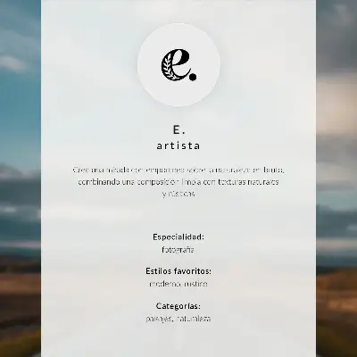 Poster featuring a peaceful green forest serpentine road