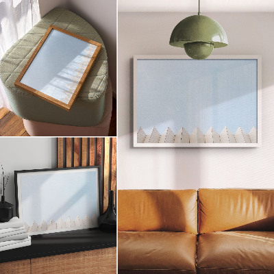 Photo canvas Modern architecture minimalist lines