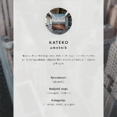 Photo canvas modern skyscrapers with blue sky and water