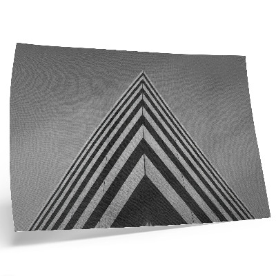 Photo canvas Symmetry, lines, monochromatism, dynamic composition