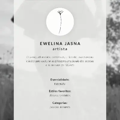 Poster traditional clothes, umbrella, and green meadow with trees