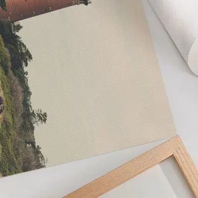 Lighthouse and sand dunes nature poster harmony of nature view