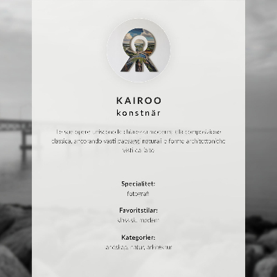 Photo canvas White houses sea view sunset