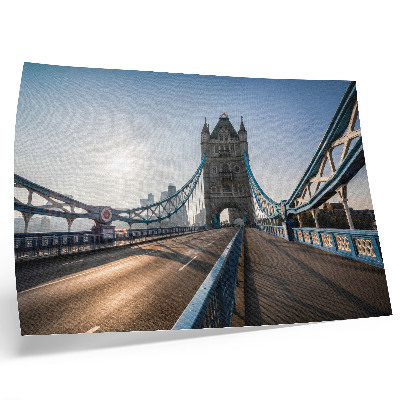 Poster A classic city bridge in the sunshine