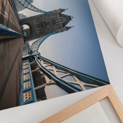 Poster A classic city bridge in the sunshine