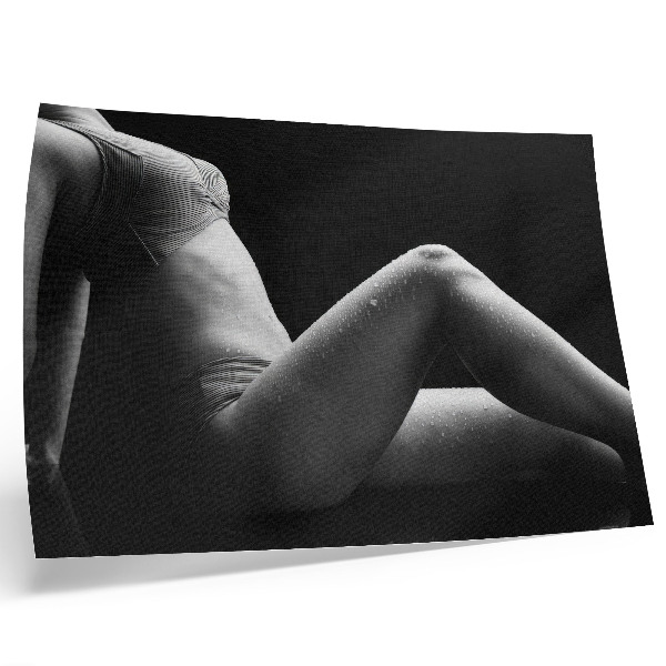 Poster Black and white aesthetic with a harmonious composition