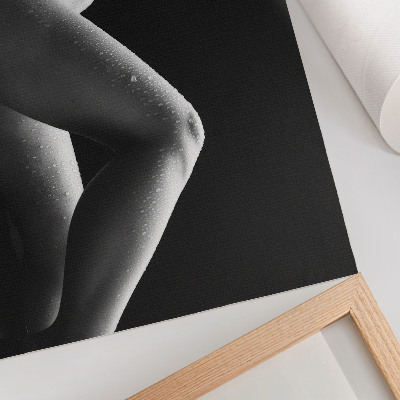 Poster Black and white aesthetic with a harmonious composition