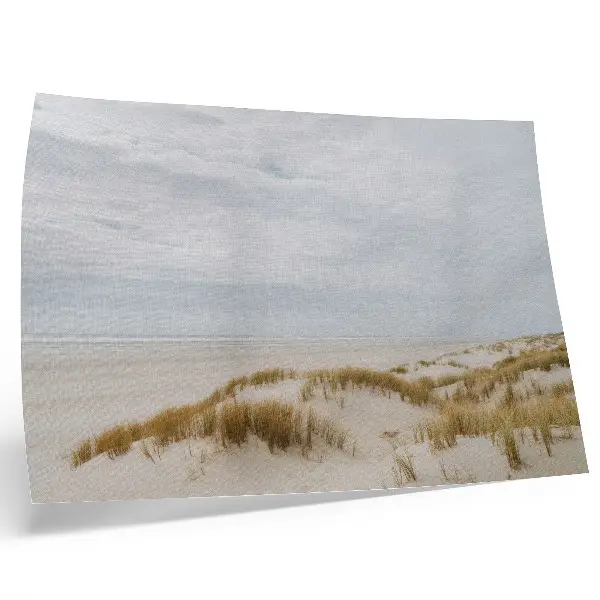 Photo canvas minimalist sandy beach peaceful space print