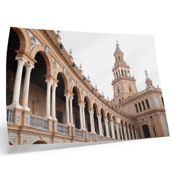 Photo canvas Rich architecture marble columns classic