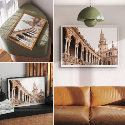 Photo canvas Rich architecture marble columns classic