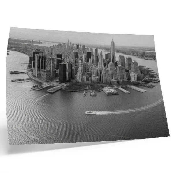 City skyline poster Modern panorama