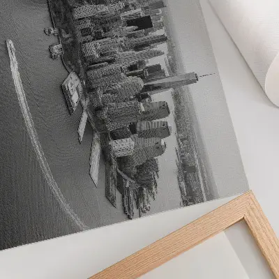 City skyline poster Modern panorama