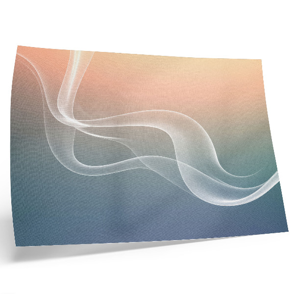 Poster Pastel waves subtle elegance harmony
