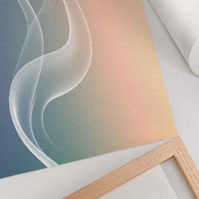 Poster Pastel waves subtle elegance harmony