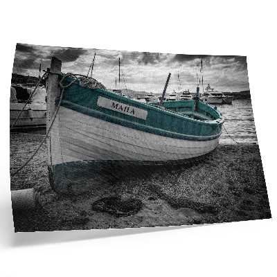 Photo canvas Boat on the beach peace dream adventure