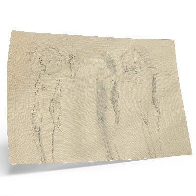 Decorative canvas print Study for the Day (Truth) by Ferdinand Hodler