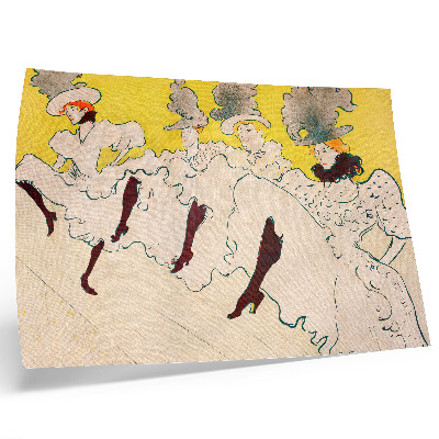 Decorative canvas print The Troupe of Mademoiselle Eglantine (1896) high-resolution print by Henri de Toulouse-Lautrec