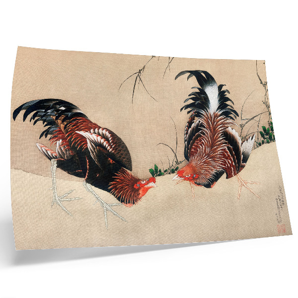 Decorative canvas print Paintings by Katsushika Hokusai 
