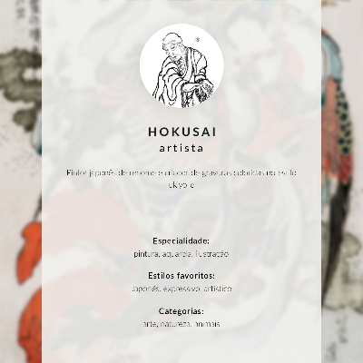 Photo canvas Katsushika Hokusai's Herons from 