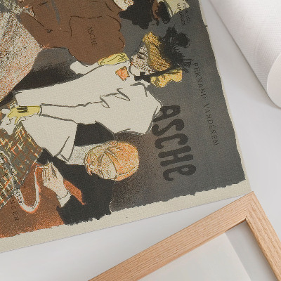 Poster Asche by Théophile-Alexandre Pierre Steinlen