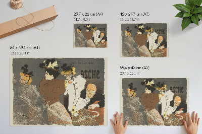 Poster Asche by Théophile-Alexandre Pierre Steinlen