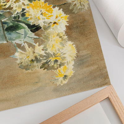 Poster Vase with Yellow Flowers (1915) by Hannah Borger Overbeck