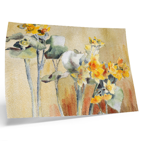 Photo canvas Orange Blossoms (1915) by Hannah Borger Overbeck