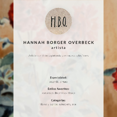 Photo canvas Orange Blossoms (1915) by Hannah Borger Overbeck