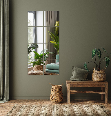 Self adhesive mirror squares