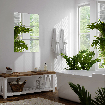 Self adhesive mirror squares