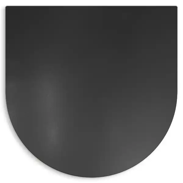 Metal grill mat Half-oval 39x39 in (100x100 cm)