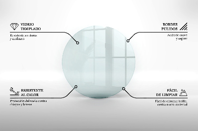 Glass wood burner hearth transparent