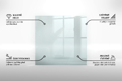 Glass hearth for log burner transparent