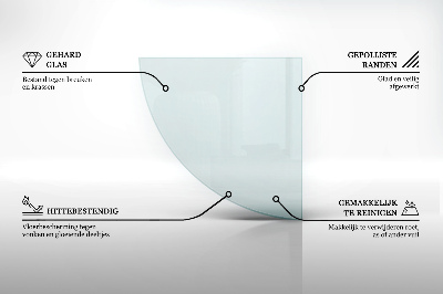 Glass hearth for wood stove transparent