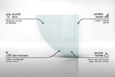 Glass hearth for wood stove transparent
