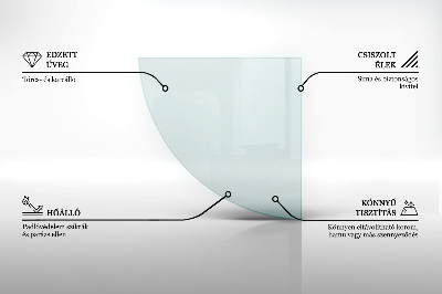 Glass hearth for wood stove transparent