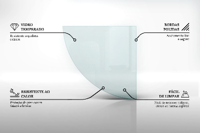 Glass hearth for wood stove transparent