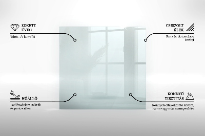 Glass hearth for log burner hexagonal transparent